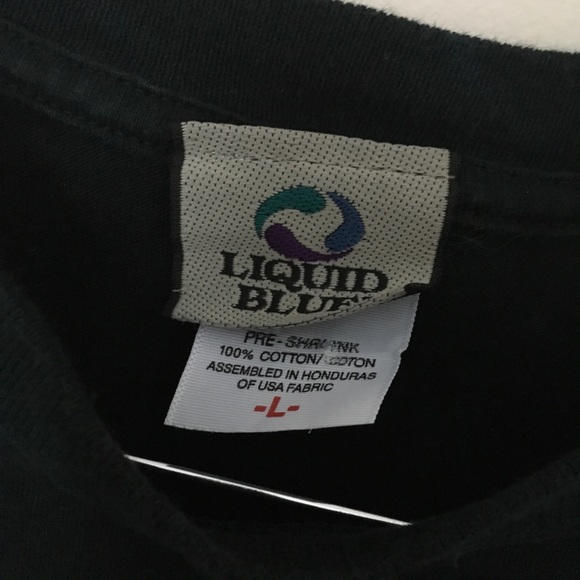 ❌Vintage liquid blue rush band tee - Picture 5 of 5